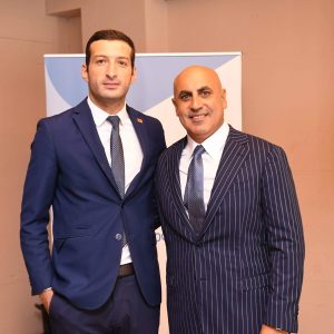 Mikheil Khidureli the CEO of Enterprise Georgia, with IGCC Chairman